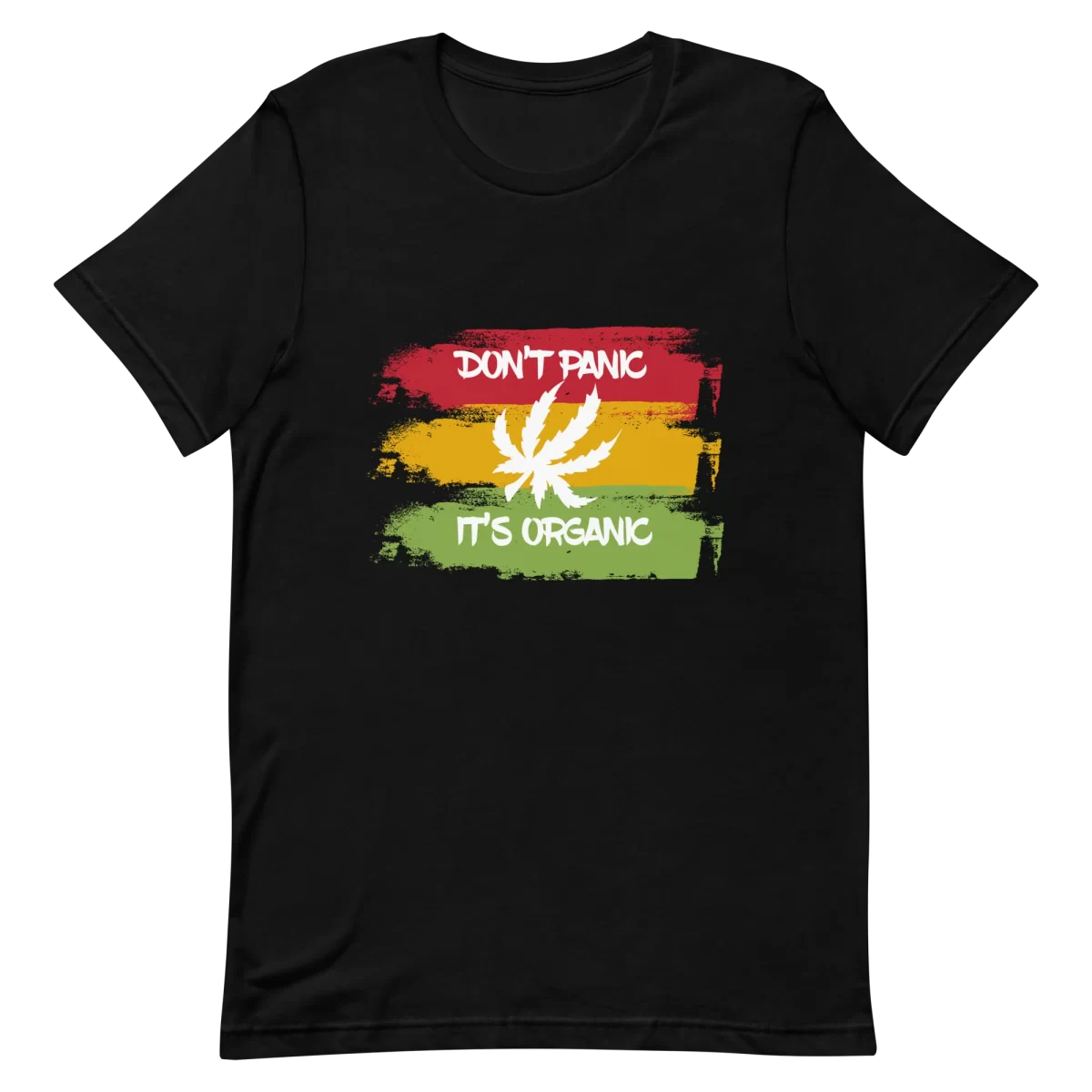 Unisex T-Shirt - Don't panic its organic - Black
