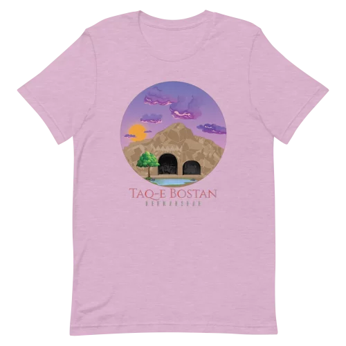 Unisex t-shirt KERMANSHAH Heather Prism Lilac