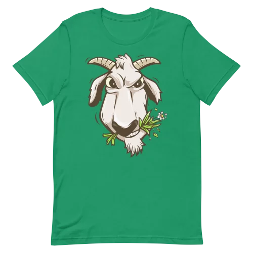 Unisex T-Shirt - Goat - Kelly