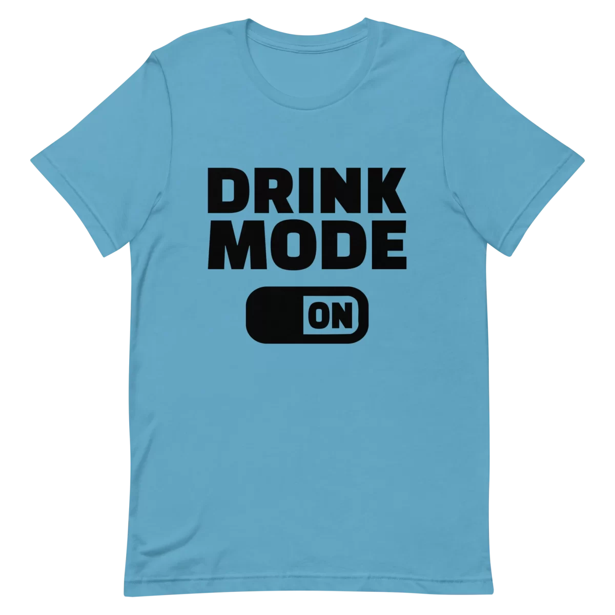 Unisex T-Shirt - Drink Mode - Ocean Blue