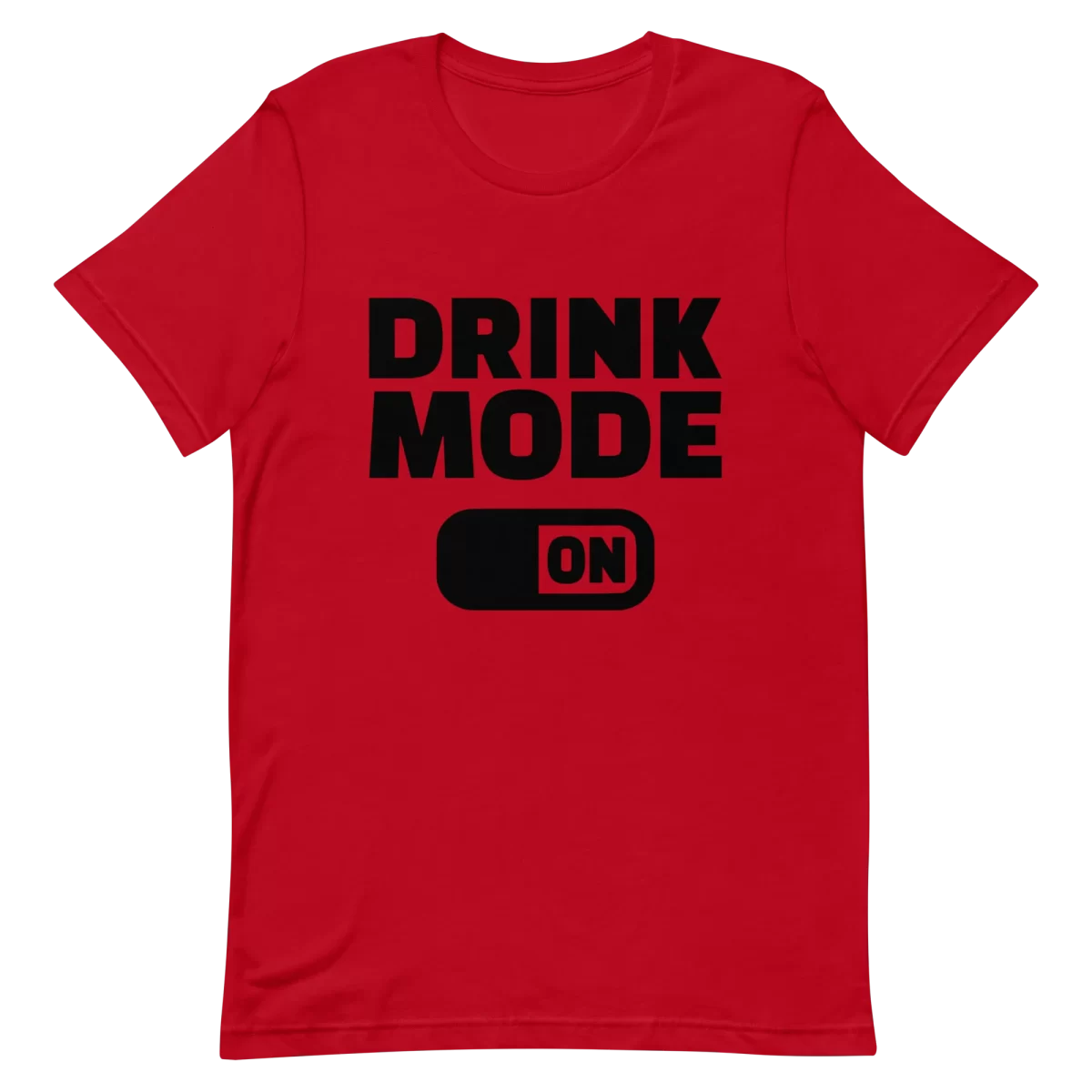 Unisex T-Shirt - Drink Mode - Red