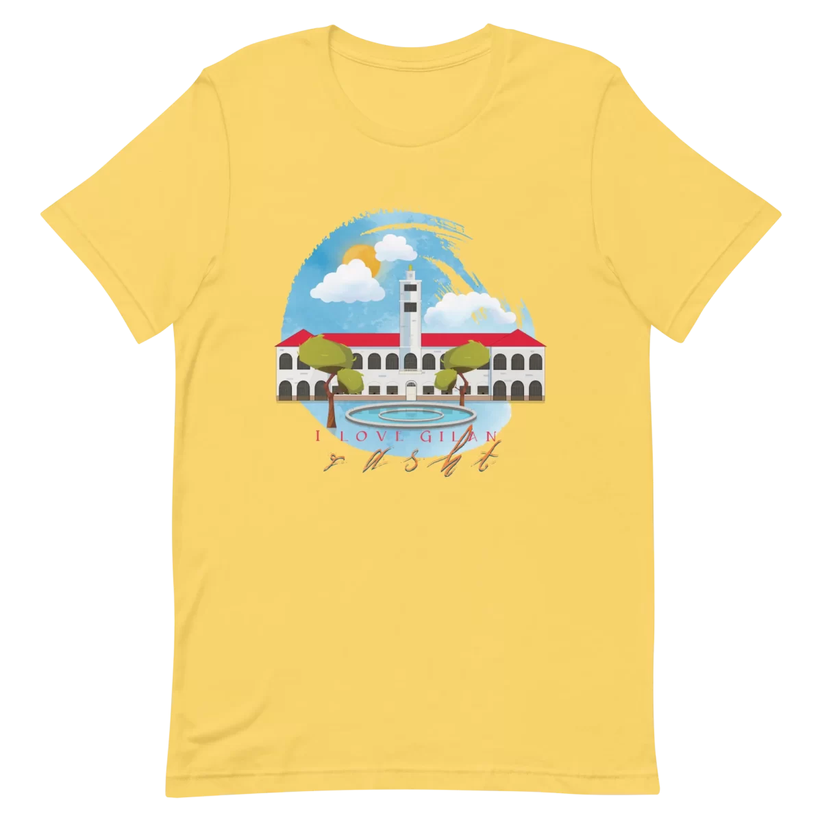 Unisex T-Shirt - RASHT Yellow