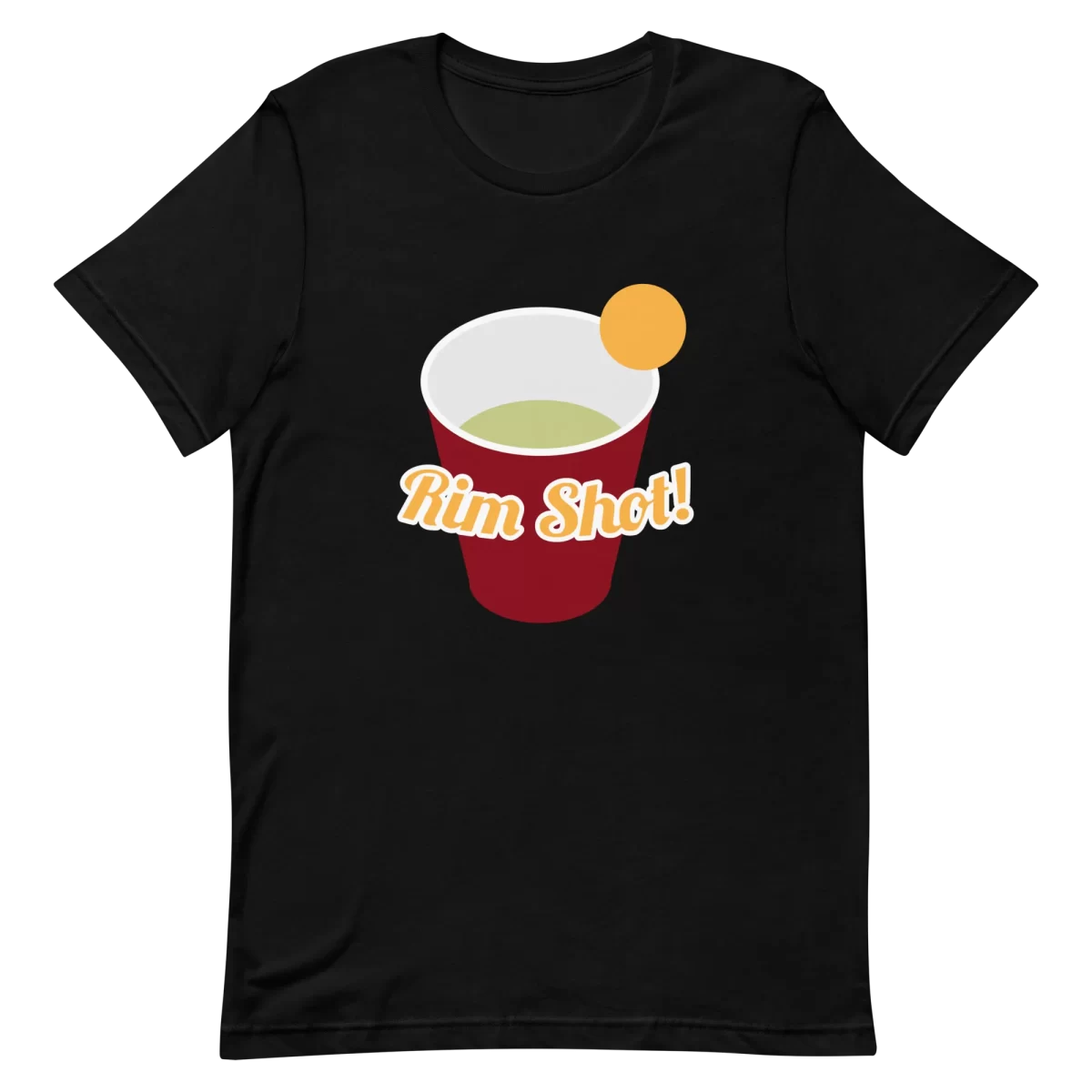 Unisex T-Shirt - Rim Shot! - Black