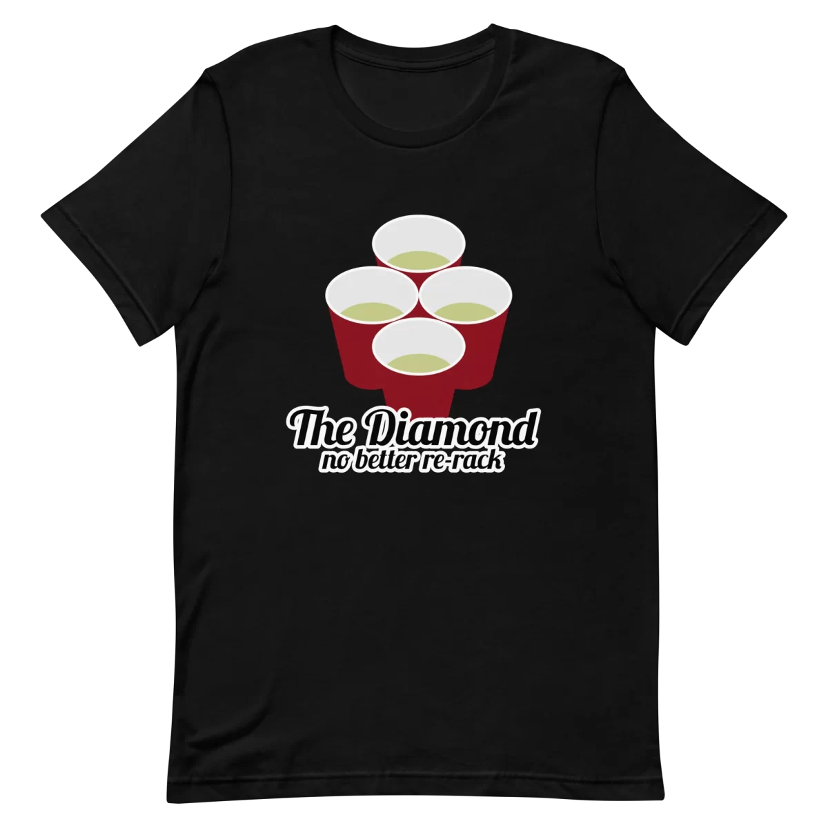 Unisex T-Shirt - The Diamond No Better Re-Rank - Black
