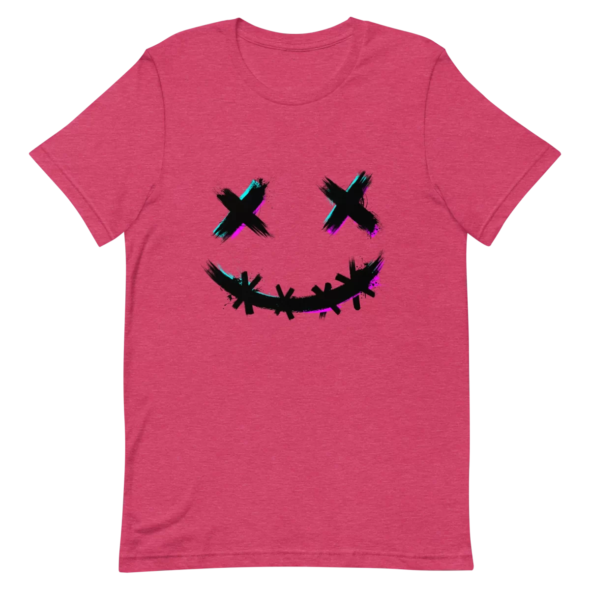 Unisex T-Shirt - Joker - Heather Raspberry