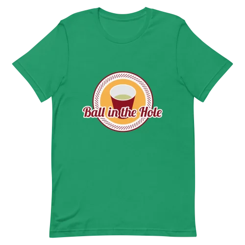 Unisex T-Shirt - Ball in the Hole - Kelly