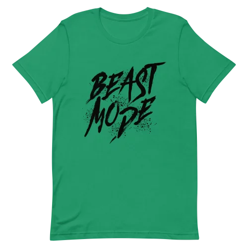 Unisex T-Shirt - Beast Mode - Kelly