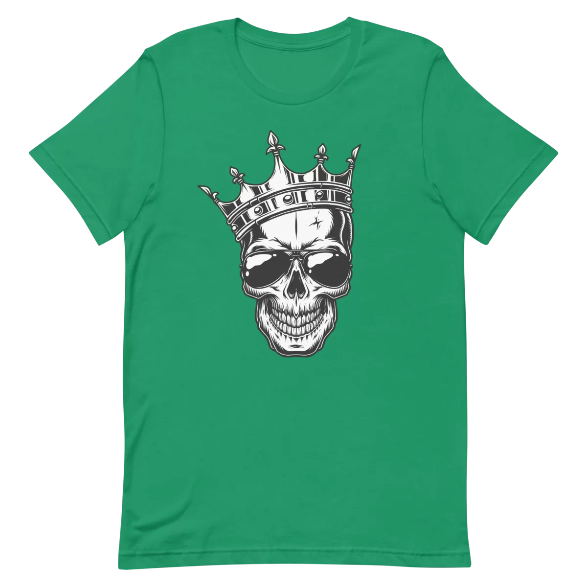 Unisex T-Shirt - Skeleton King - Kelly