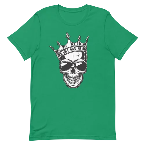 Unisex T-Shirt - Skeleton King - Kelly