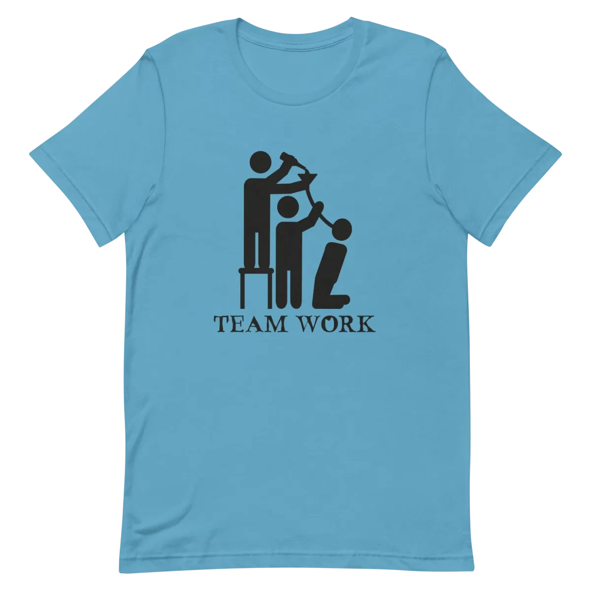 Unisex T-Shirt - Team Work - Ocean Blue