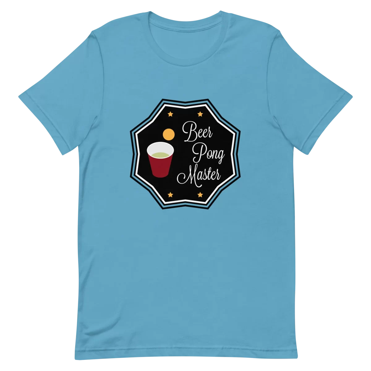 Unisex T-Shirt - Beer Pong Master 2 - Ocean Blue