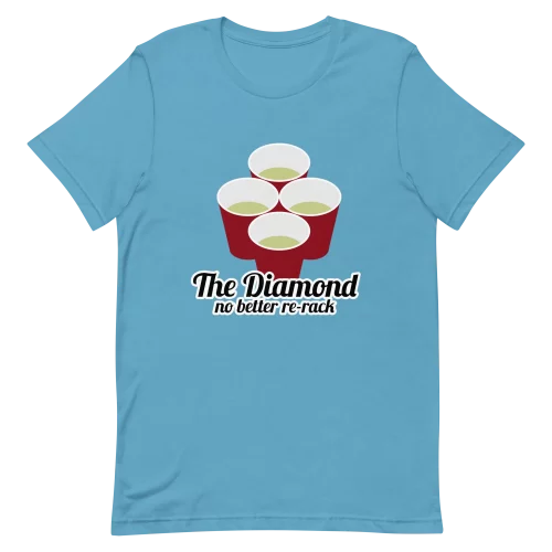 Unisex T-Shirt - The Diamond No Better Re-Rank - Ocean Blue