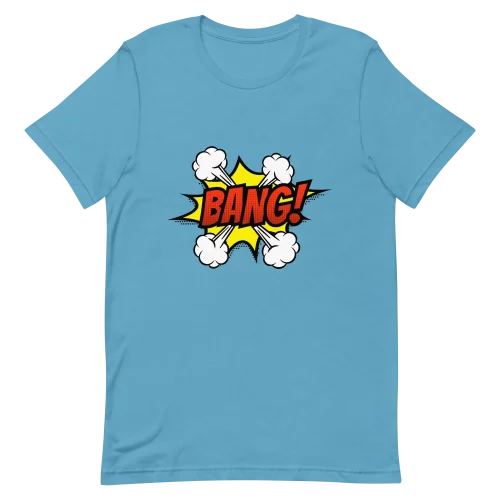 Unisex T-Shirt - BANG! - Ocean Blue
