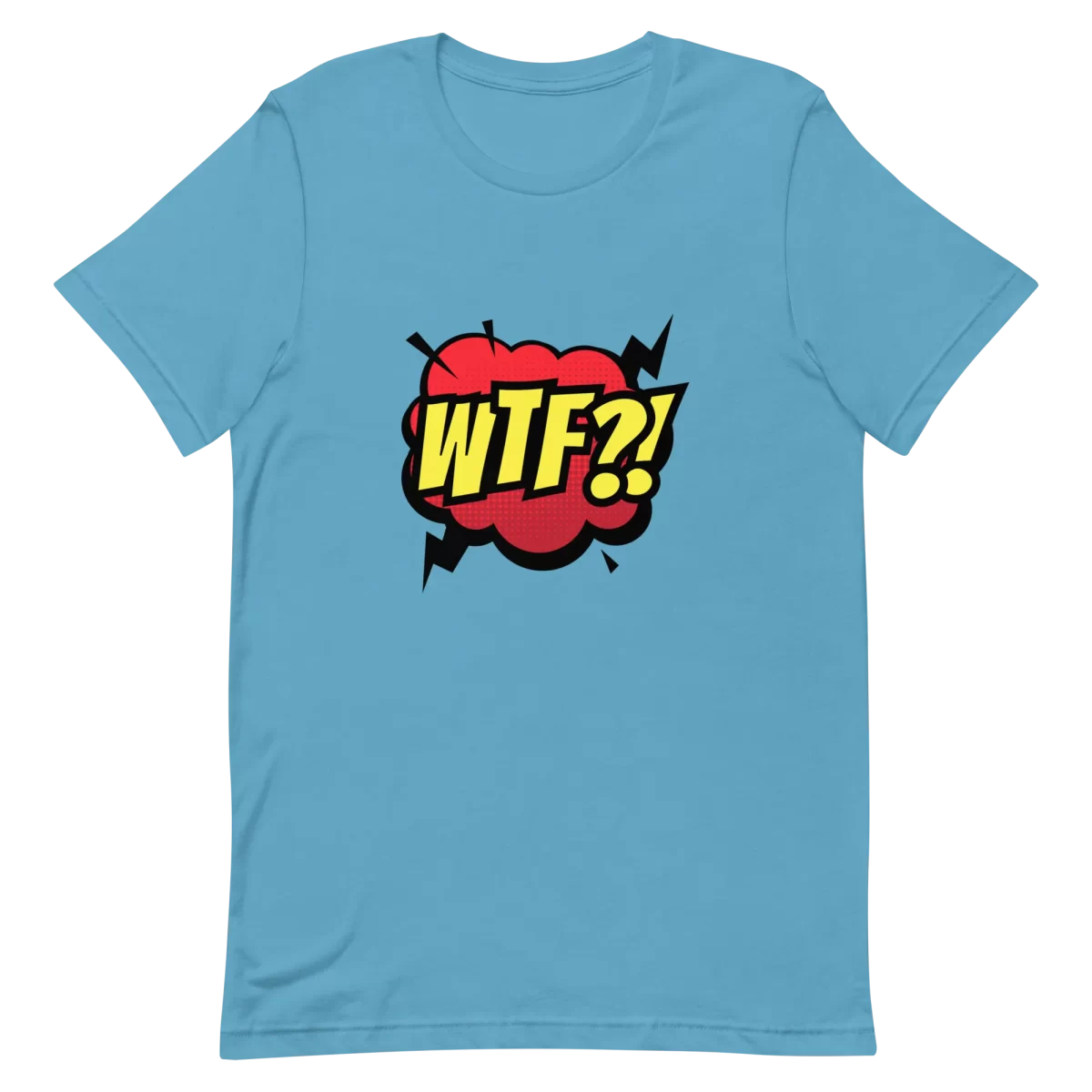 Unisex T-Shirt - WTF! - Ocean Blue