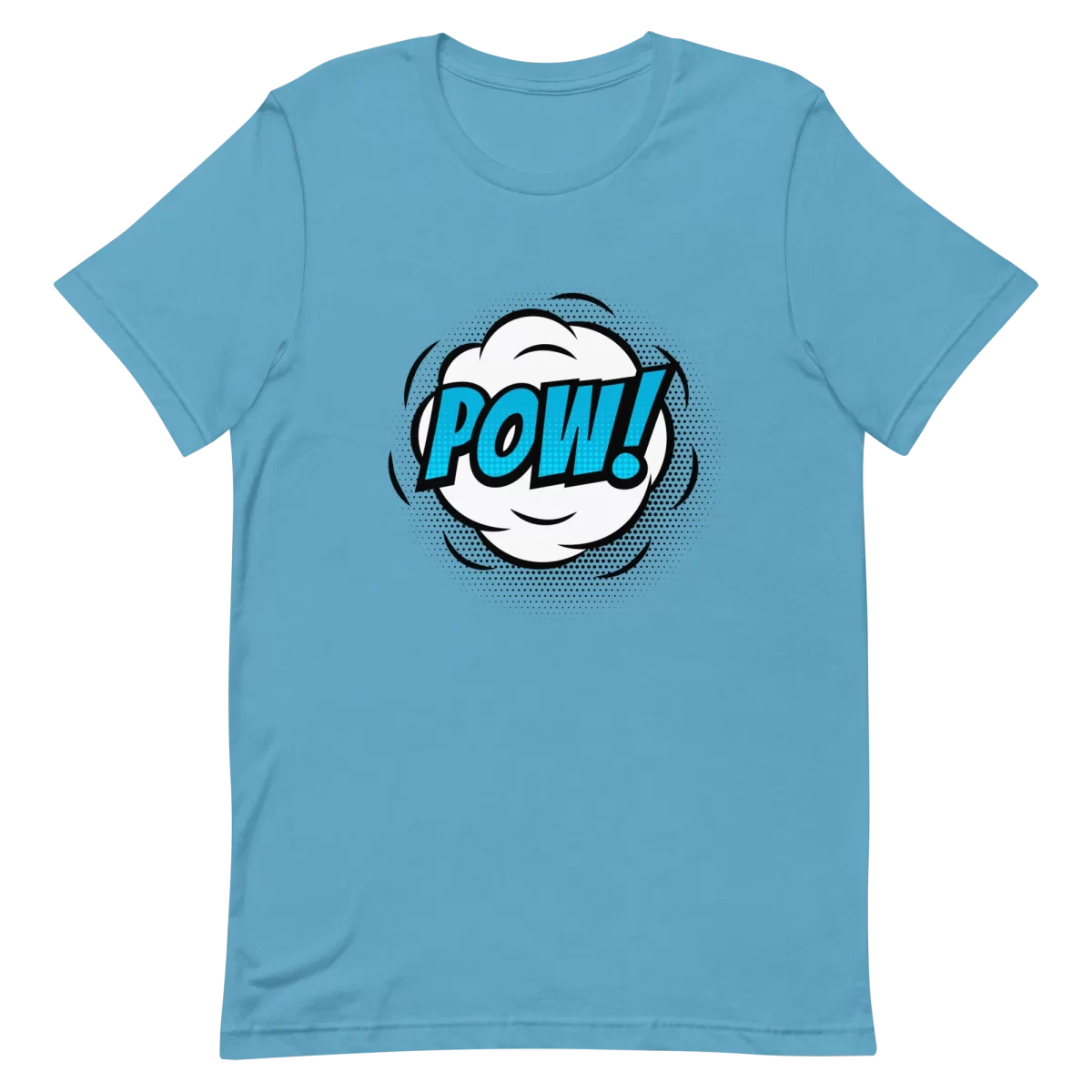 Unisex T-Shirt - POW! - Ocean Blue