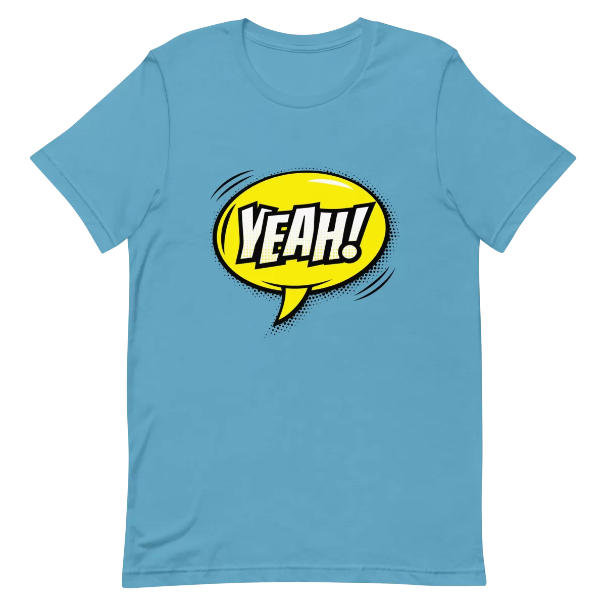 Unisex T-Shirt - YEAH! - Ocean Blue