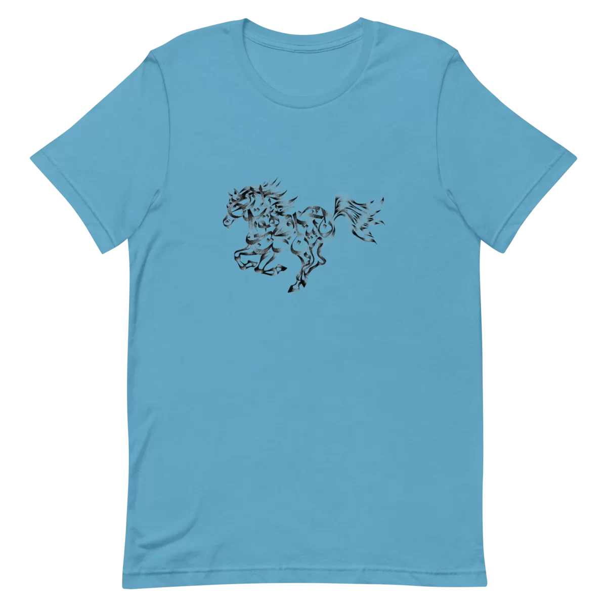 Ocean Blue Unisex T-Shirt - Persian Horse