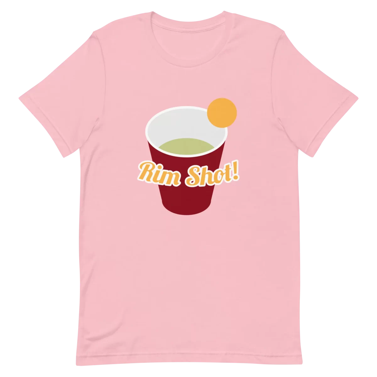Unisex T-Shirt - Rim Shot! - Pink