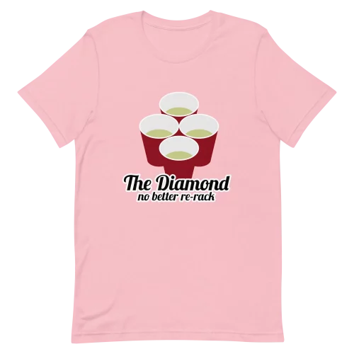 Unisex T-Shirt - The Diamond No Better Re-Rank - Pink