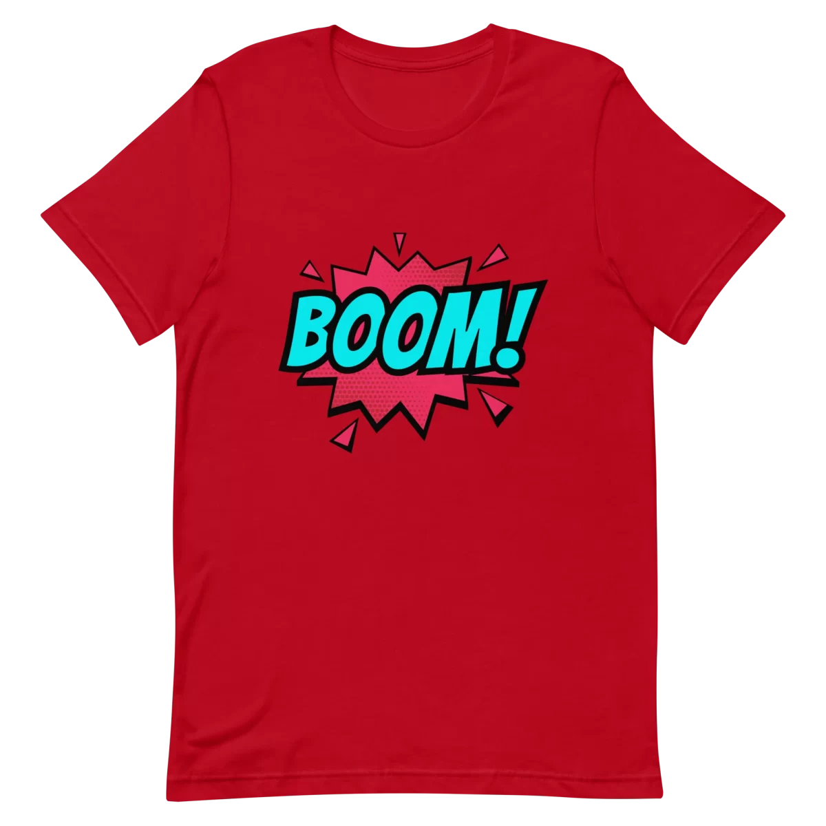 Unisex T-Shirt - BOOM! - Red
