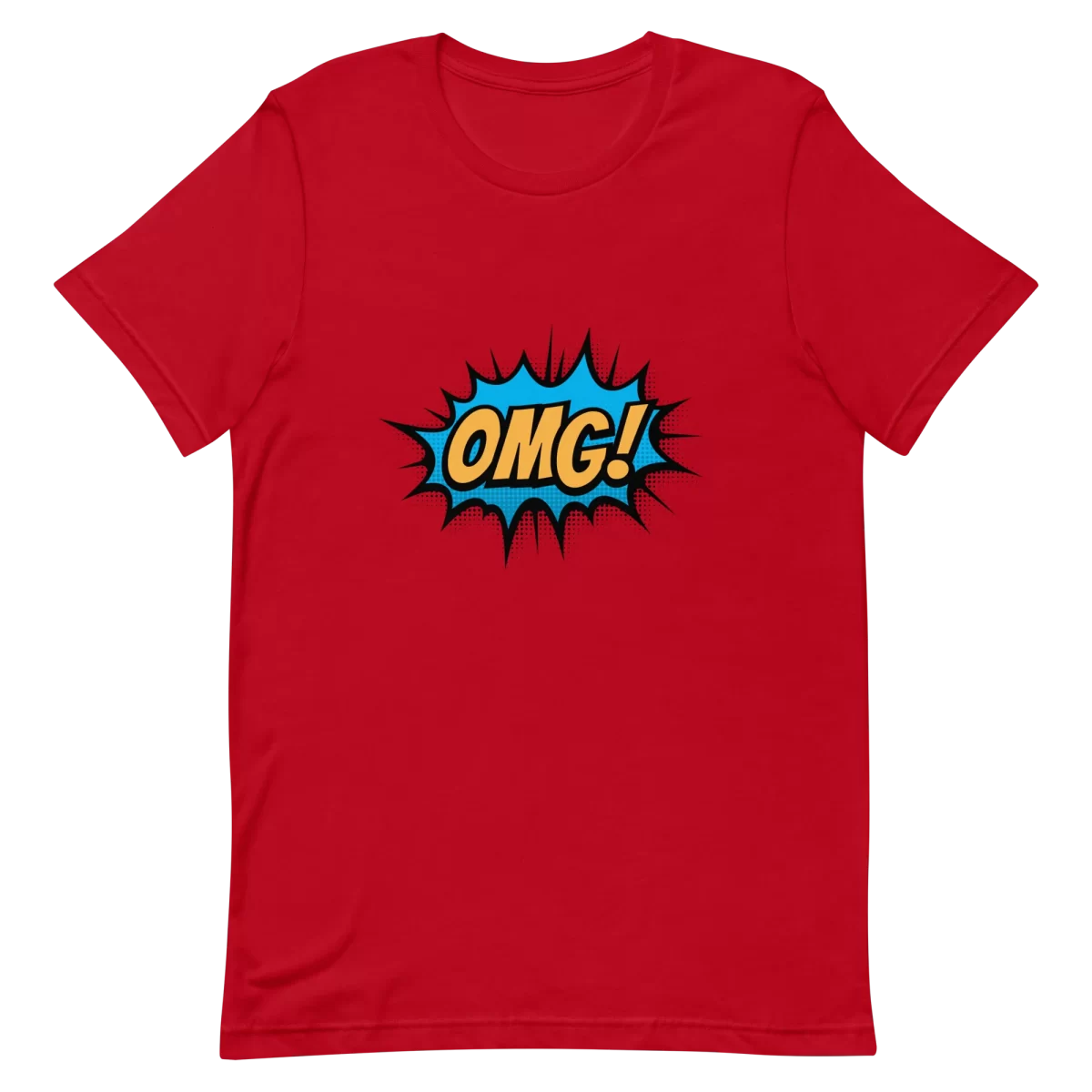 Unisex T-Shirt - OMG! - Red