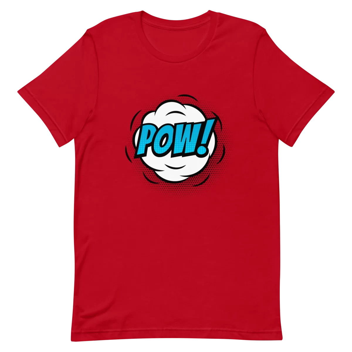 Unisex T-Shirt - POW! - Red