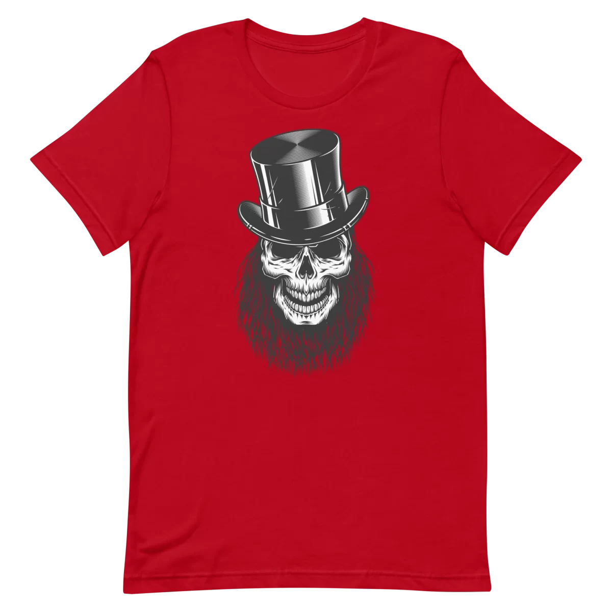 Unisex T-Shirt - Classic Skeleton - Red