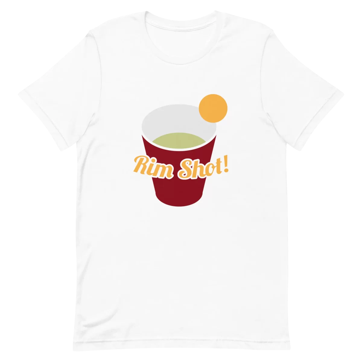 Unisex T-Shirt - Rim Shot! - White