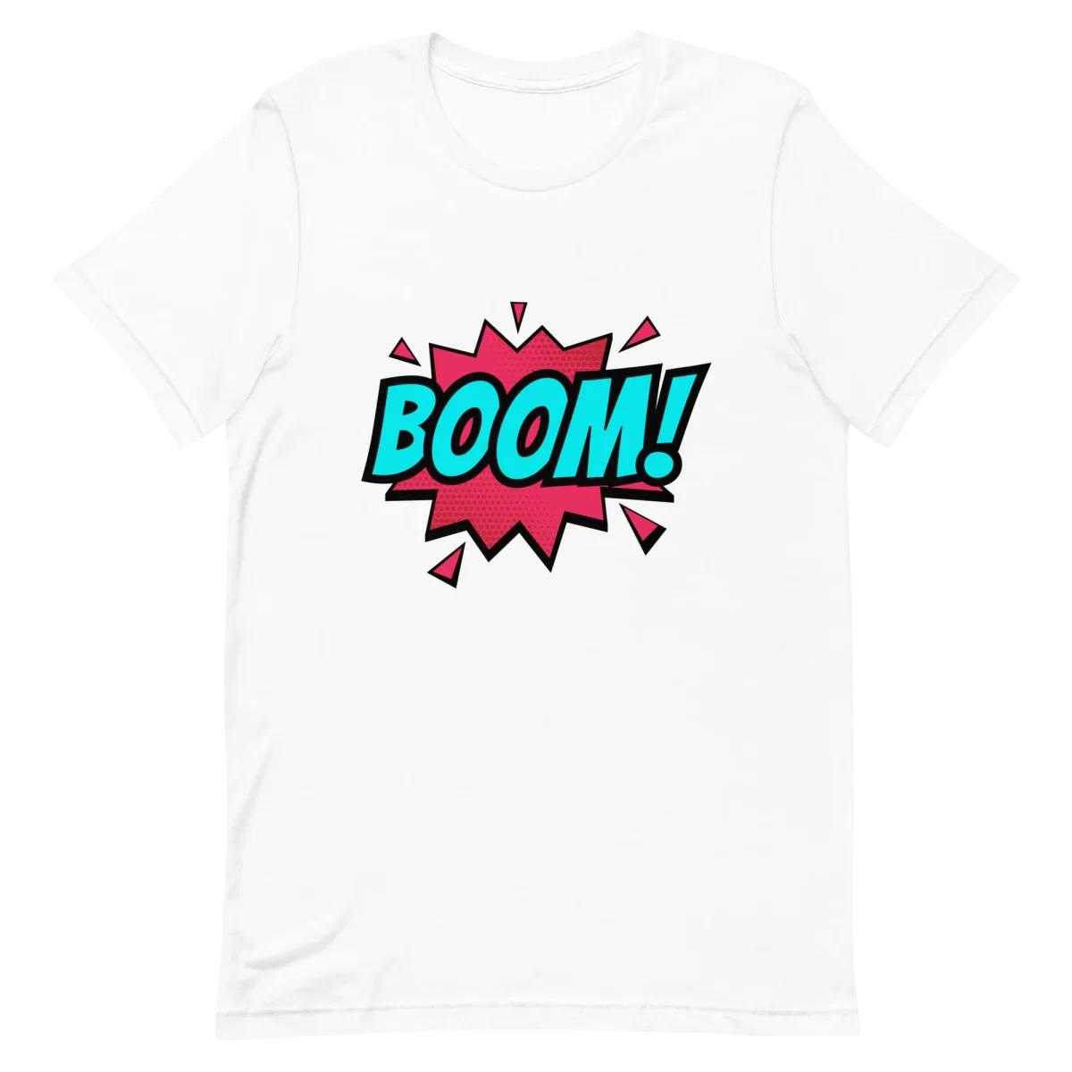 Unisex T-Shirt - BOOM! - White
