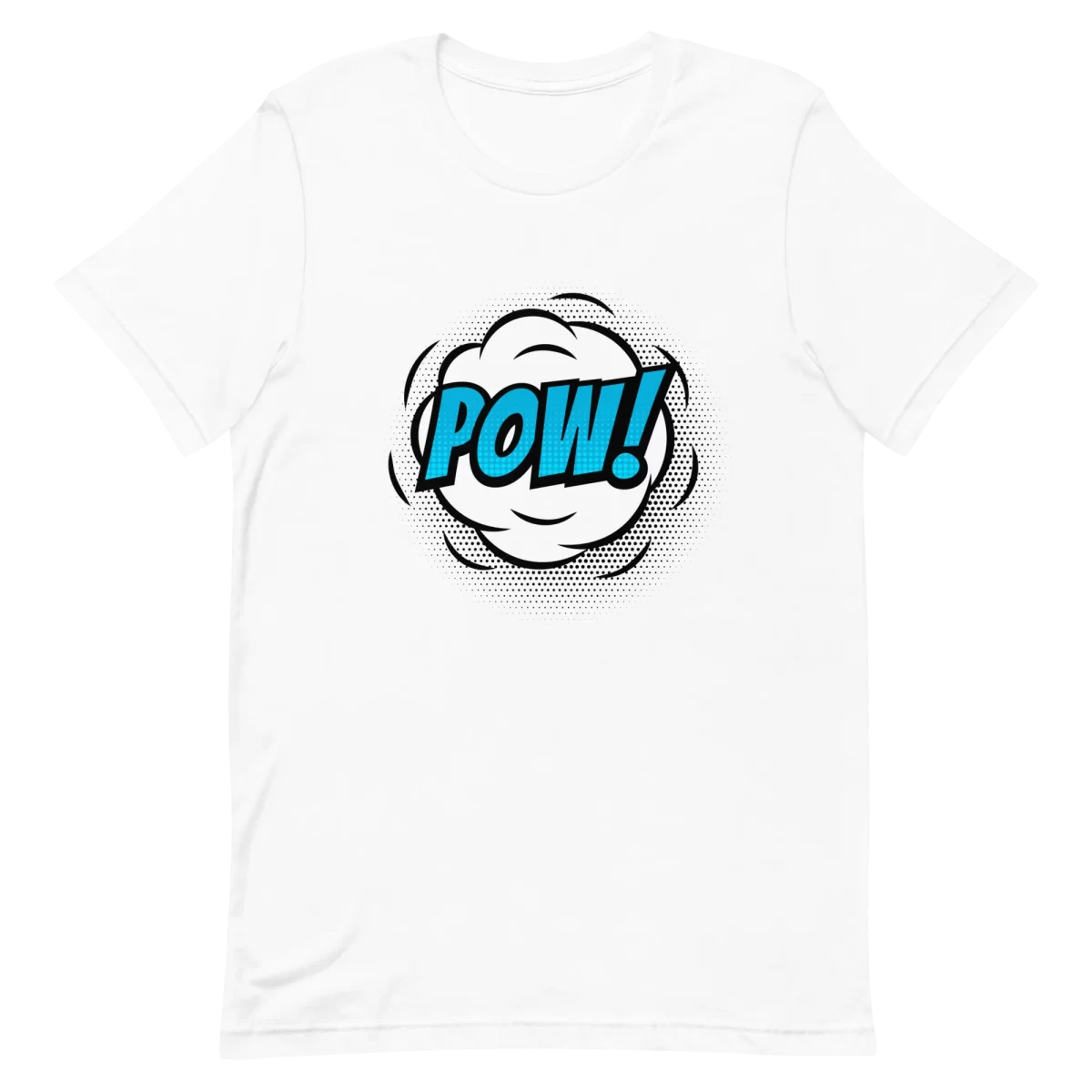 Unisex T-Shirt - POW! - White