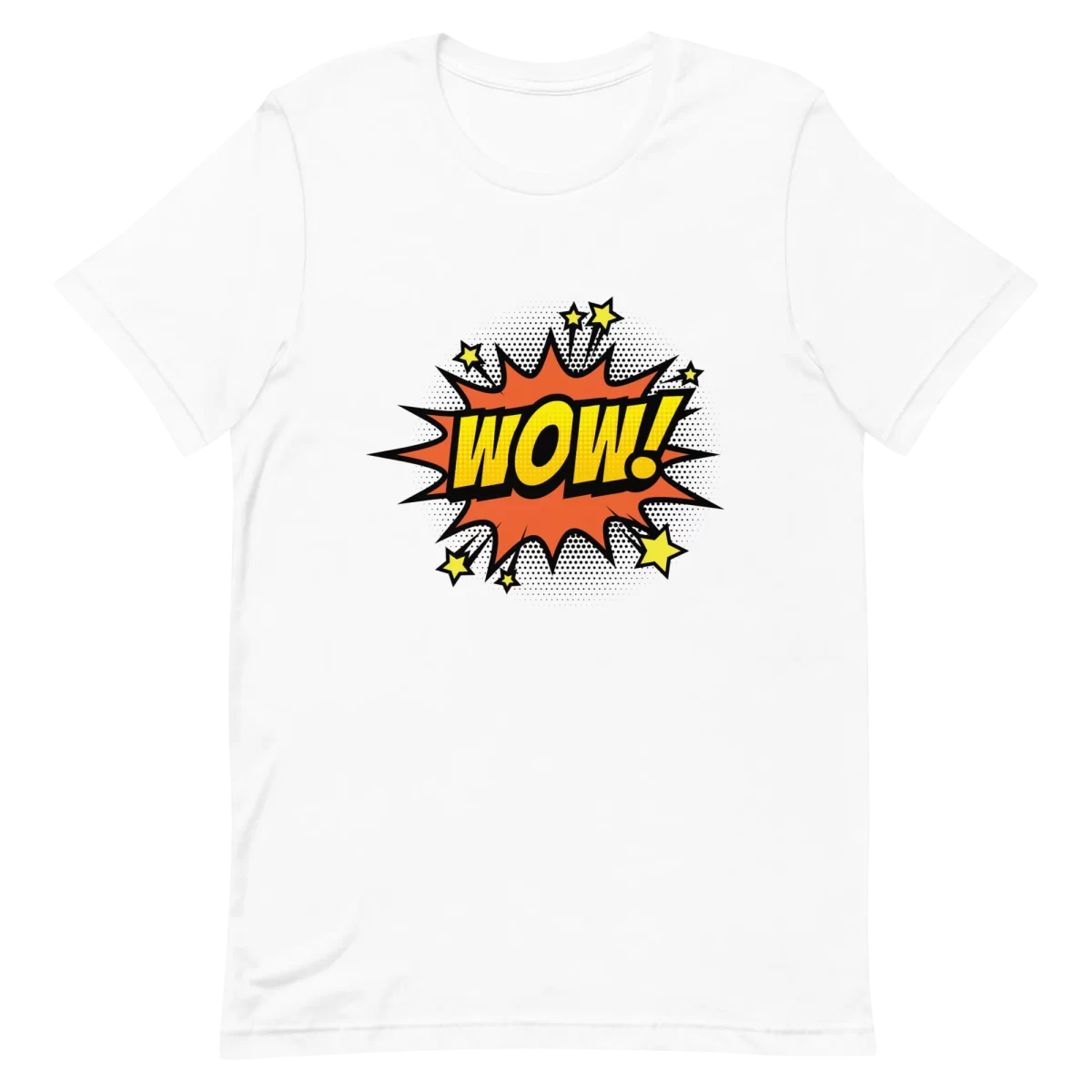 Unisex T-Shirt - WOW! - White