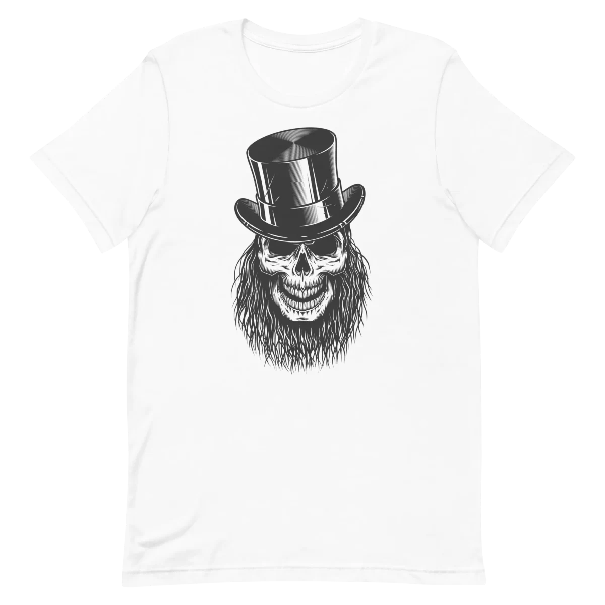 Unisex T-Shirt - Classic Skeleton - White