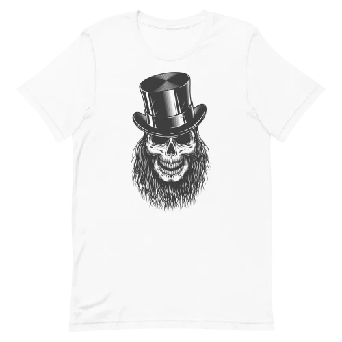 Unisex T-Shirt - Classic Skeleton - White