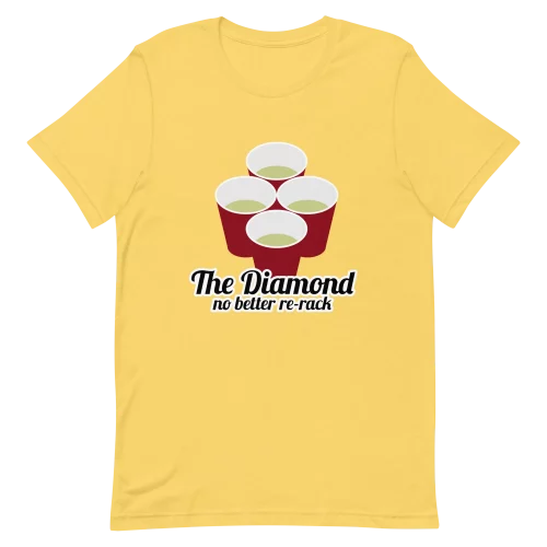 Unisex T-Shirt - The Diamond No Better Re-Rank - Yellow