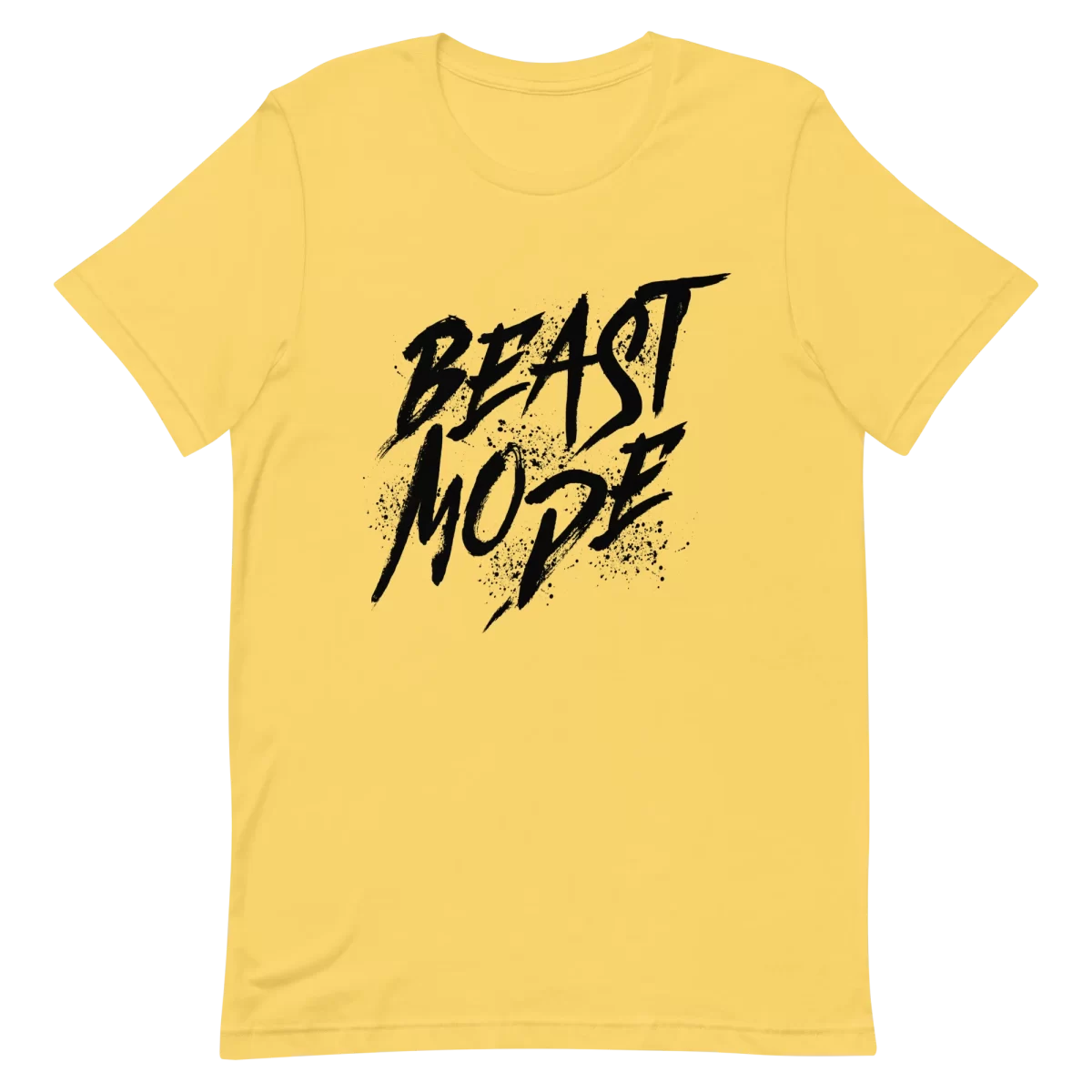 Unisex T-Shirt - Beast Mode - Yellow