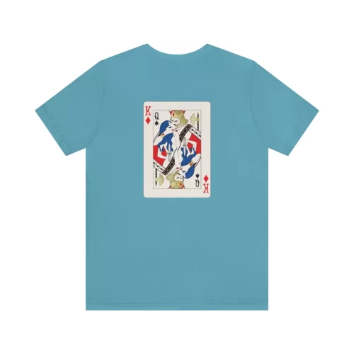 Ocan Blue Unisex T Shirt King Design Back