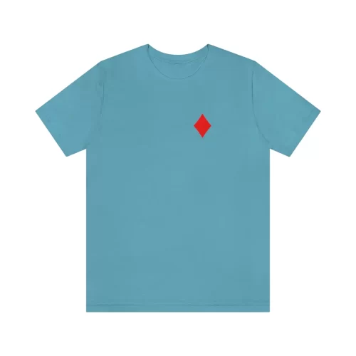 Ocean Blue Unisex T Shirt King Design Front