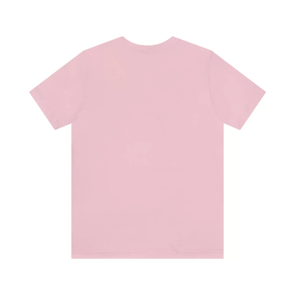 Unisex T Shirt Devil Heart Pink Back