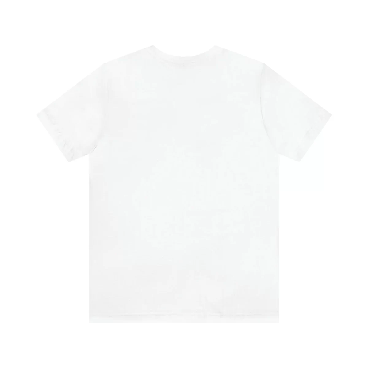 Unisex T Shirt Devil Heart White Back