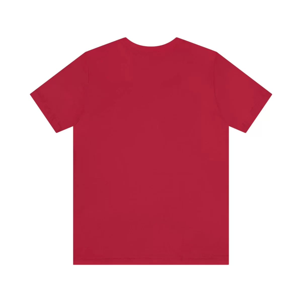 Unisex T Shirt Barcelona Red Back