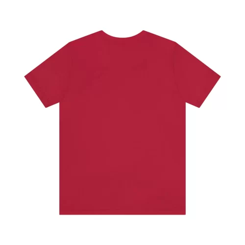 Unisex T Shirt Barcelona Red Back